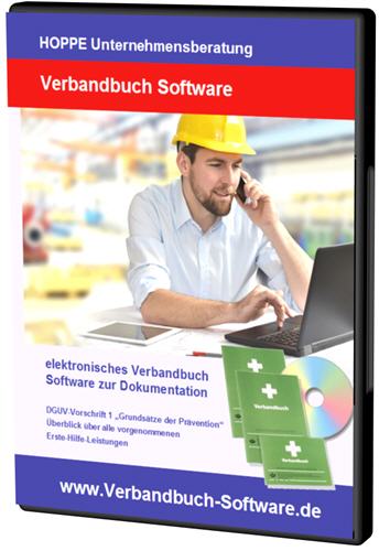 HOPPE digitales Verbandbuch - Software - Erste Hilfe Manahmen im Betrieb dokumentieren